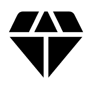 Diamond Fill Icon from Rounded Fill - Material Symbols Set