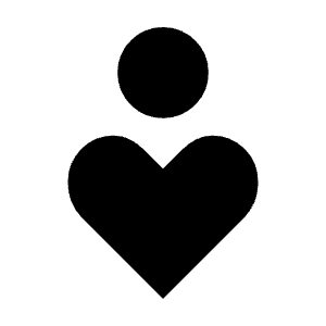 Digital Wellbeing Fill Icon from Sharp Fill - Material Symbols Set