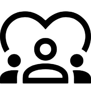 Diversity 1 Icon from Outlined Line - Material Symbols Set