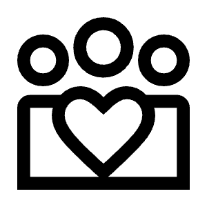 Diversity 4 Icon from Outlined Line - Material Symbols Set