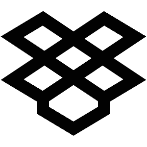 Dropbox Icon from Atlas Line Set