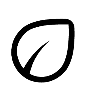 Eco Icon from Rounded Line - Material Symbols Set