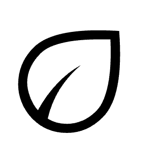 Eco Icon from Outlined Line - Material Symbols Set