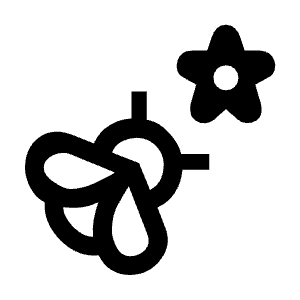 Emoji Nature Icon from Sharp Line - Material Symbols Set
