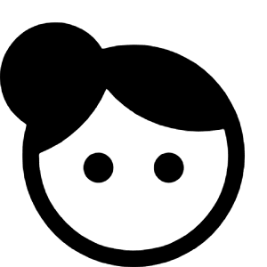 Face 4 Fill Icon from Rounded Fill - Material Symbols Set