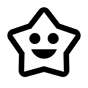 Family Star Icon from Outlined Line - Material Symbols Set