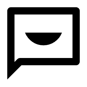 Feedback Alt Icon from Outlined Line - Streamline Material Free Set