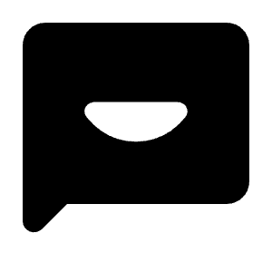 Feedback Alt Fill Icon from Rounded Fill - Streamline Material Free Set