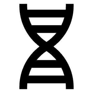 Genetics Icon from Outlined Line - Streamline Material Free Set
