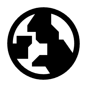 Globe Uk Icon from Sharp Line - Material Symbols Set
