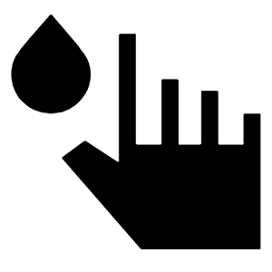 Glucose Fill Icon from Sharp Fill - Material Symbols Set