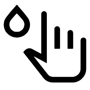 Glucose Icon from Outlined Line - Material Symbols Set