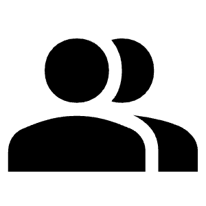 Group Fill Icon from Sharp Fill - Material Symbols Set