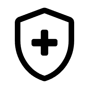 Health And Safety Icon from Rounded Line - Material Symbols Set