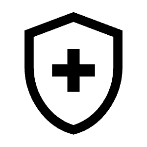 Health And Safety Icon from Outlined Line - Material Symbols Set