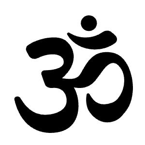 Hinduism Religion Icon from Rounded Line - Streamline Material Free Set