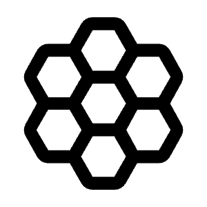 Hive Icon from Rounded Line - Material Symbols Set