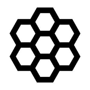 Hive Icon from Outlined Line - Material Symbols Set