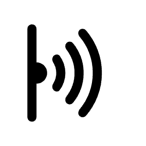 Infrared Fill Icon from Rounded Fill - Material Symbols Set