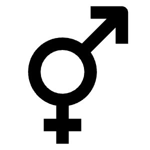 Intersexual Fill Icon from Outlined Fill - Material Pro Free Set