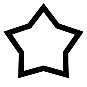 Kid Star Icon from Sharp Line - Material Symbols Set