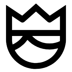 King Icon from Outlined Line - Streamline Material Free Set