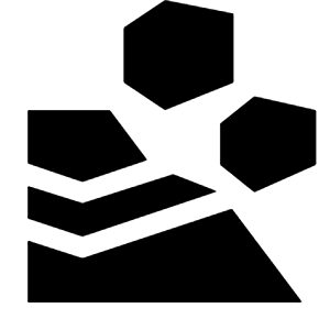 Landslide Fill Icon from Outlined Fill - Material Symbols Set
