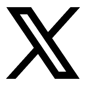 Logo Twitter X Icon from Material Pro Line Set