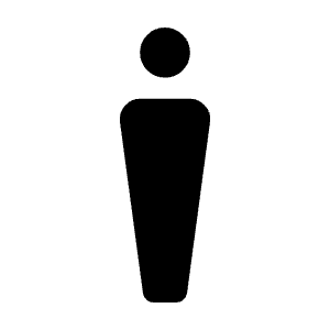 Man 4 Icon from Rounded Line - Material Symbols Set