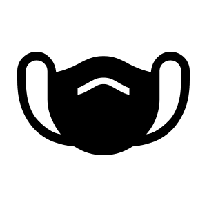 Masks Fill Icon from Outlined Fill - Material Symbols Set