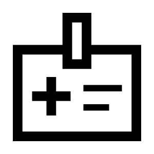 Medical Information Icon from Sharp Line - Material Symbols Set