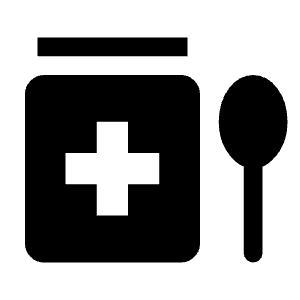 Medication Liquid Fill Icon from Outlined Fill - Material Symbols Set