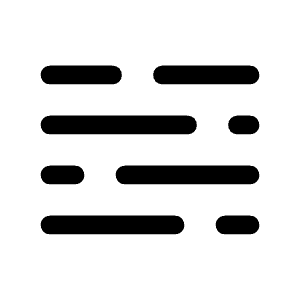 Mist Icon from Rounded Line - Material Symbols Set