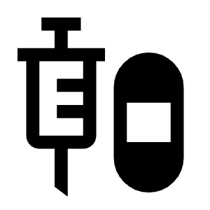 Mixture Med Fill Icon from Sharp Fill - Material Symbols Set