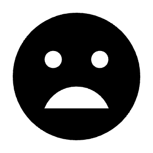Mood Bad Fill Icon from Outlined Fill - Material Symbols Set