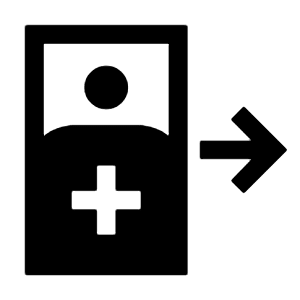 Moving Beds Fill Icon from Sharp Fill - Material Symbols Set