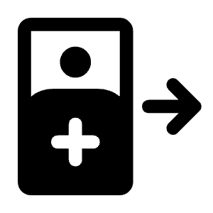 Moving Beds Fill Icon from Rounded Fill - Material Symbols Set