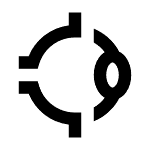 Ophthalmology Icon from Sharp Line - Streamline Material Free Set