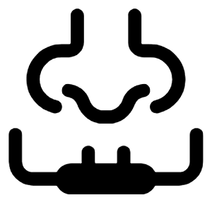 Oxygen Saturation Icon from Rounded Line - Material Symbols Set