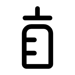 Pediatrics Icon from Rounded Line - Material Symbols Set