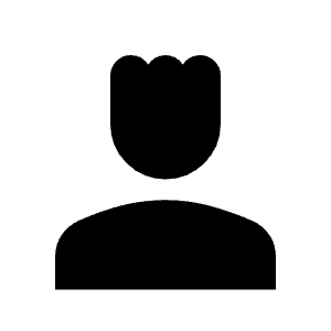 Person 4 Fill Icon from Sharp Fill - Material Symbols Set