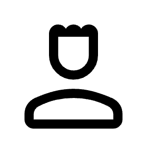 Person 4 Icon from Rounded Line - Material Symbols Set