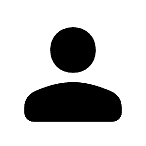 Person Fill Icon from Rounded Fill - Material Symbols Set