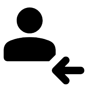 Person Follower Fill Icon from Rounded Fill - Streamline Material Free Set