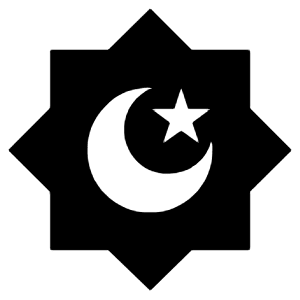 Prayer Times Fill Icon from Sharp Fill - Material Symbols Set