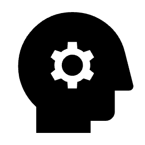 Psychology Fill Icon from Outlined Fill - Material Symbols Set