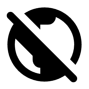 Public Off Icon from Rounded Line - Streamline Material Free Set