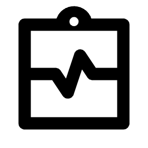 Pulse Record Icon from Outlined Line - Streamline Material Free Set