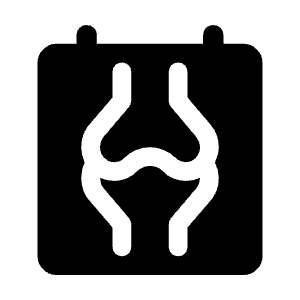 Radiology Fill Icon from Rounded Fill - Material Symbols Set