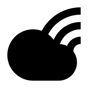 Rainbow Cloud Fill Icon from Outlined Fill - Material Pro Free Set